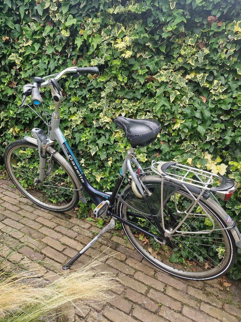 Mooi Gazelle Medeo damesfiets, framemaat 53, Ophalen, Versnellingen, Gazelle, Trommelrem