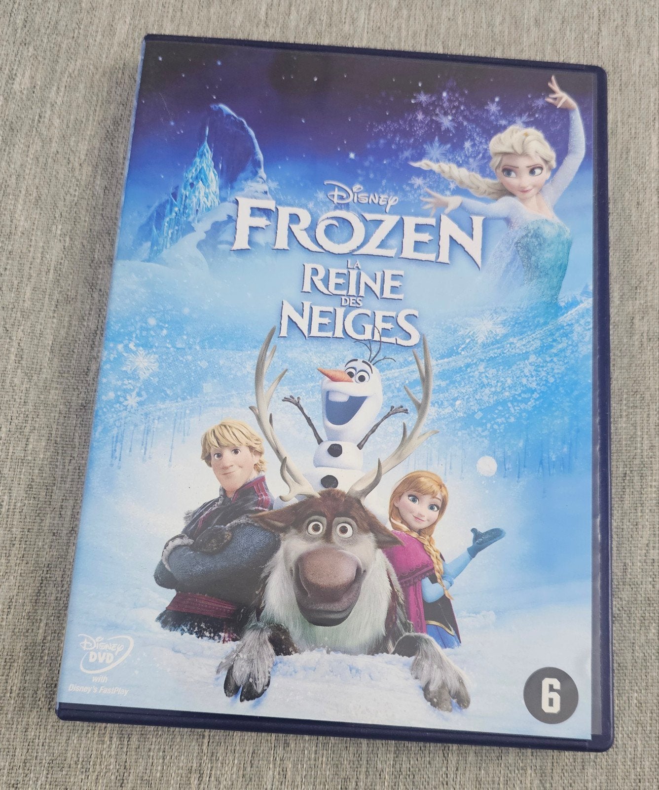 Disney Frozen: La Reine des Neiges DVD - Zo goed als nieuw, Animatie, Ophalen of Verzenden, Zo goed als nieuw, Vanaf 6 jaar