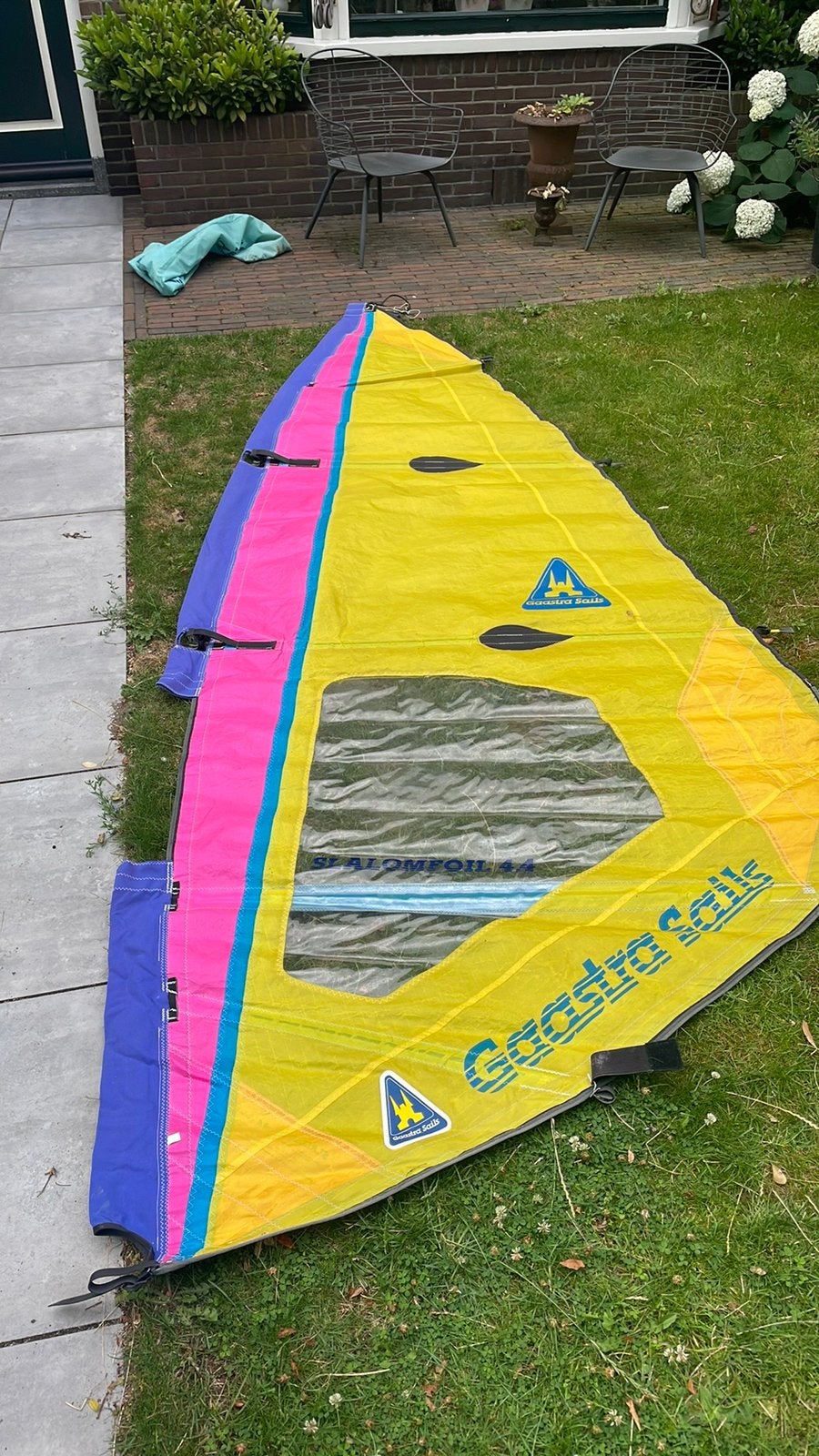 Gaastra slalom / stormzeil 4.4m, Ophalen, Zo goed als nieuw, Zeil