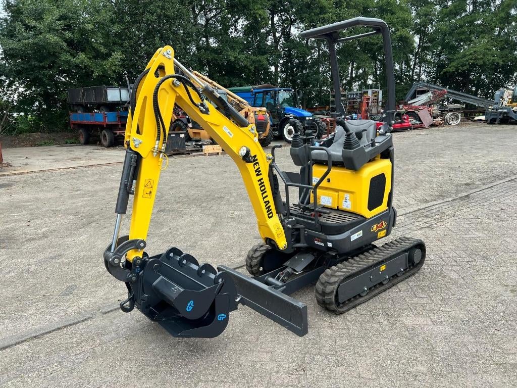 New Holland E14D minigraver nieuw overjarig, Ophalen, Graafmachine