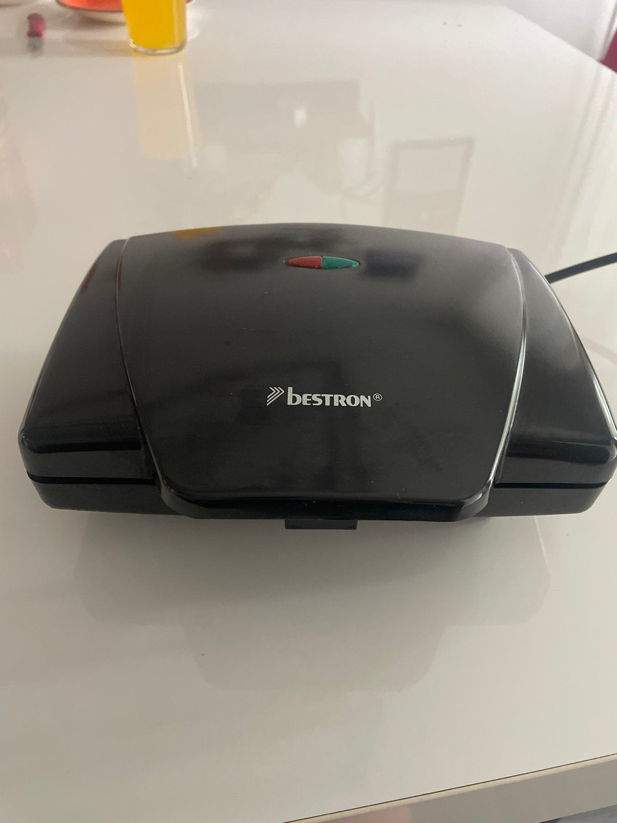 Compacte Bestron Tosti-ijzer - 22x15 cm, Ophalen of Verzenden, Gebruikt