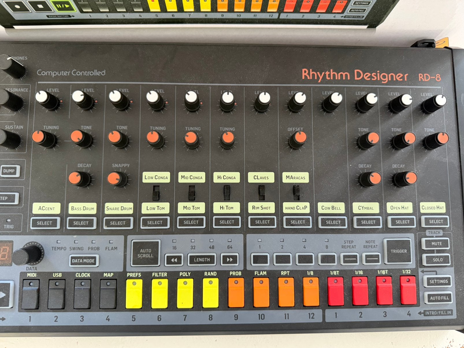 Behringer RD-8 MKII - Legendarische TR-808 drumcomputer, Muziek en Instrumenten, Ophalen of Verzenden, Zo goed als nieuw, Overige merken