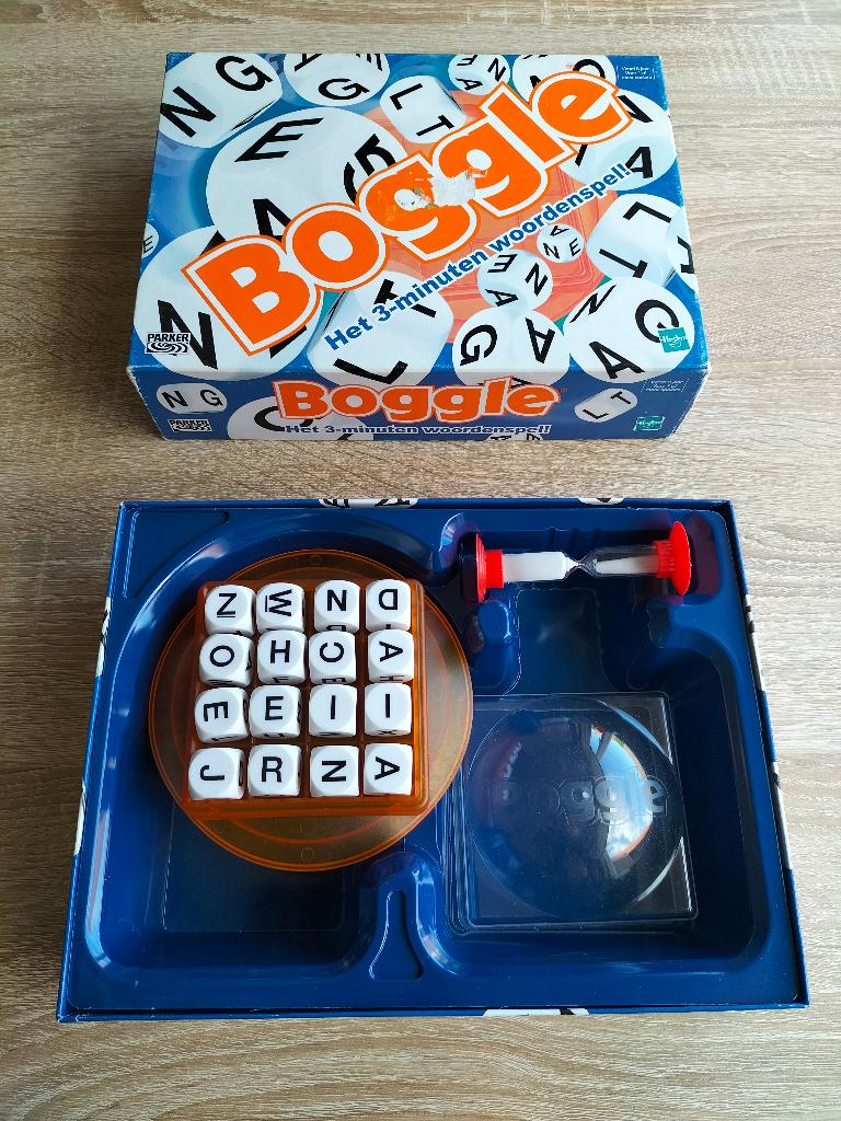 Boggle - spel van Parker en Hasbro, Vijf spelers of meer, Verzenden, Gebruikt, Parker / Hasbro
