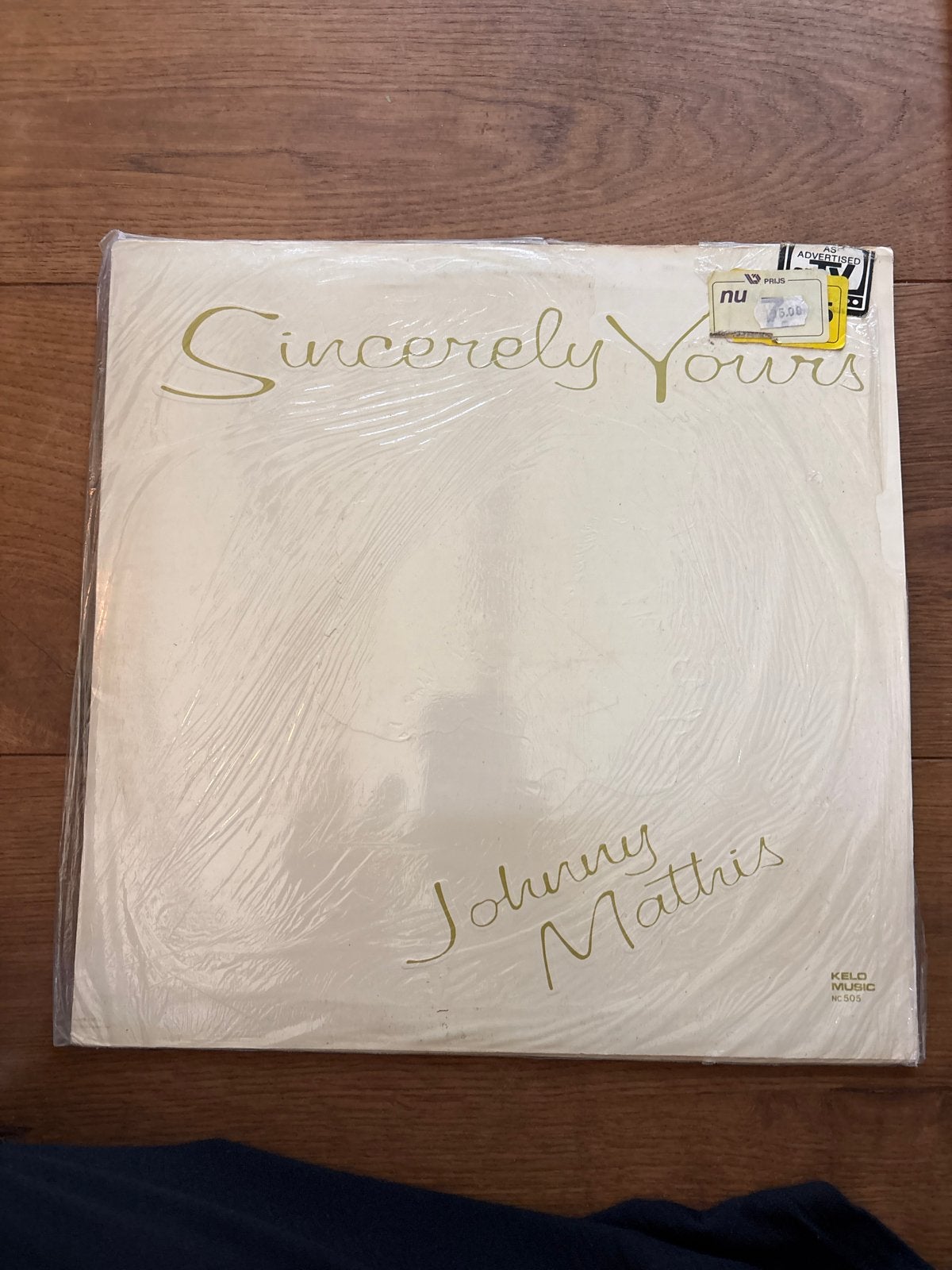 Johnny Mathis - Sincerely Yours LP (Pop), LP, Pop, Geseald, Ophalen of Verzenden