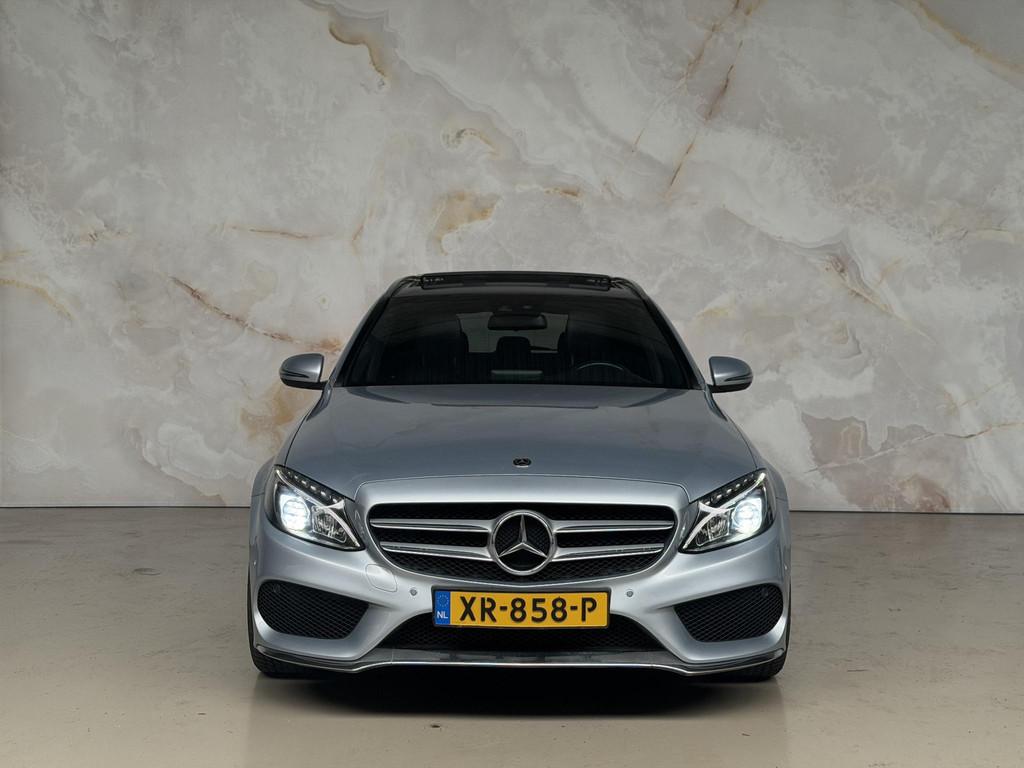 Mercedes-Benz C-klasse Estate 220 CDI Premium Plus AMG / Pan, Achterwielaandrijving, Euro 6, 4 cilinders, Leder
