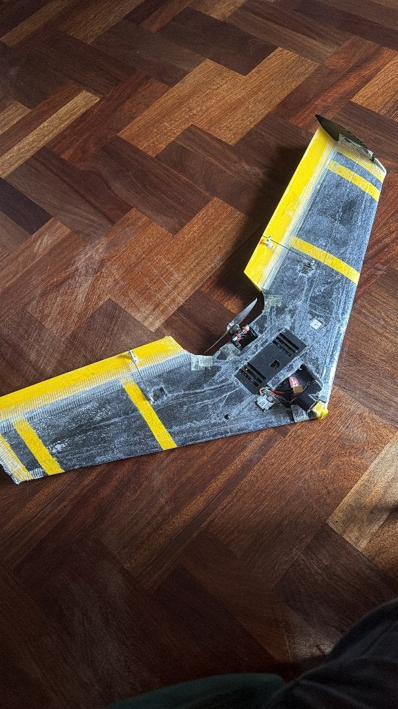 FPV Wing | Caddx Vista | RunCam Thumb Pro | INAV | Crossfire, Ophalen, Gebruikt, Elektro, RTF (Ready to Fly)