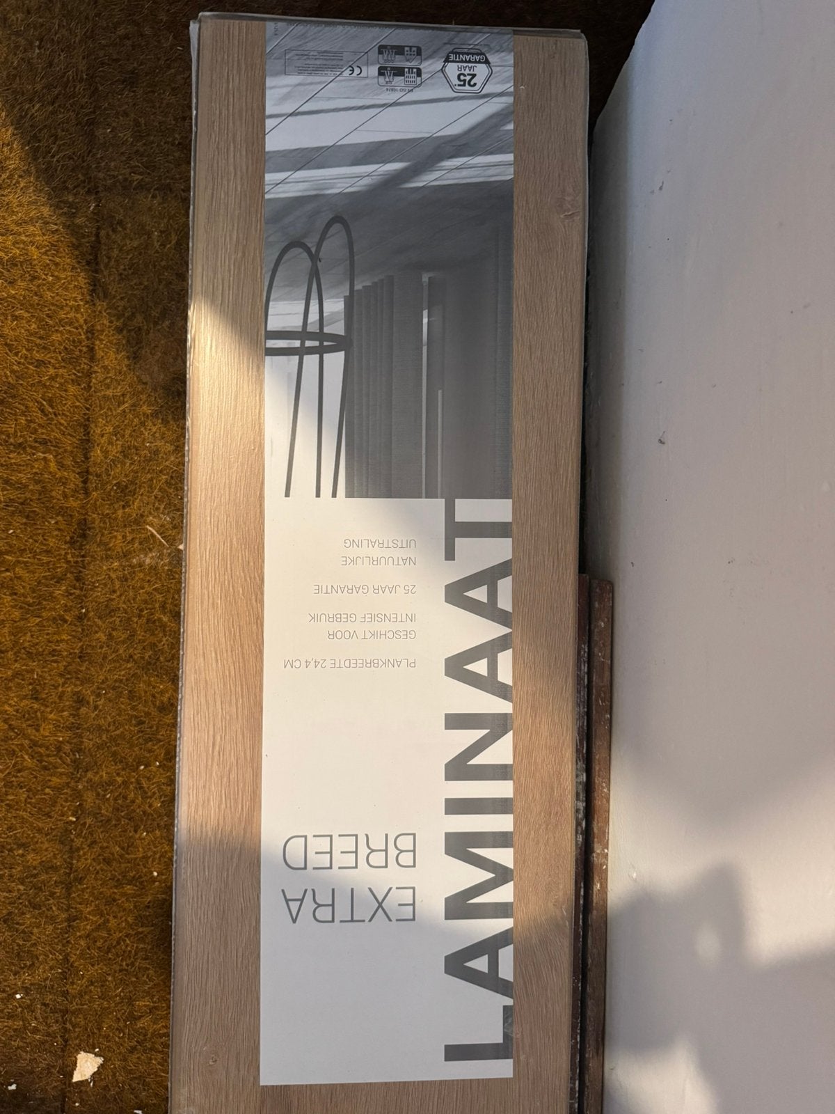 Laminaat Grand Oak naturel eiken - 4 dichte pakken 10m2, Ophalen, 50 tot 150 cm, Nieuw, 10 m² of meer