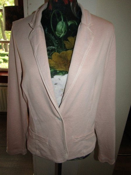 E762 TRAMONTANA mt L jasje jogging stof roze dyed effect, Verzenden, Tramontana, Maat 42/44 (L), Zo goed als nieuw