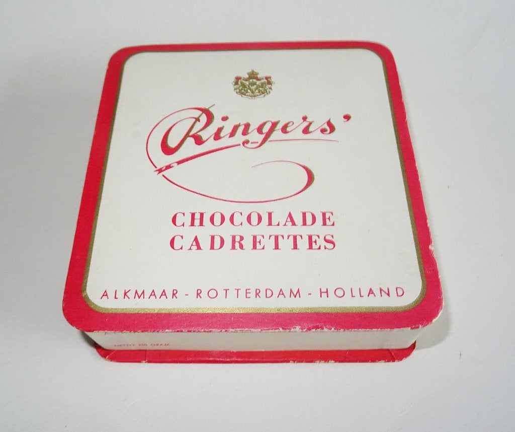 Doosje Ringers Chocolade Cadrettes, Ophalen of Verzenden, Verpakking