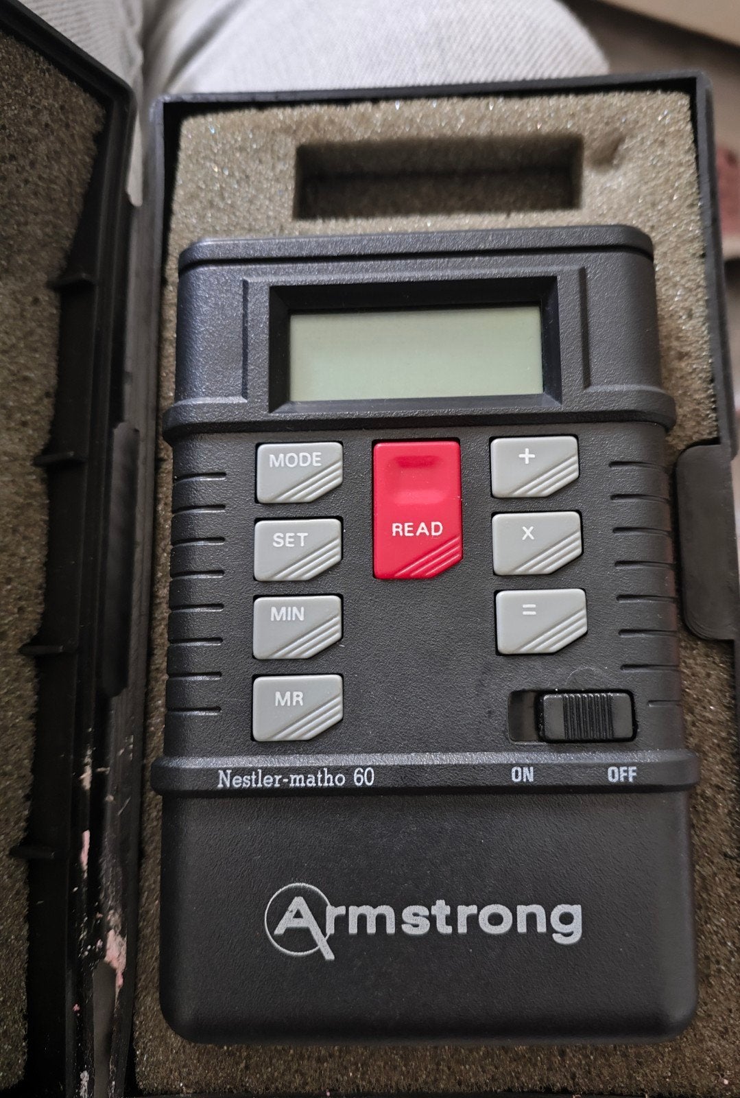 Compumeter Nestler-matho 60 elektronische afstandsmeter, Ophalen