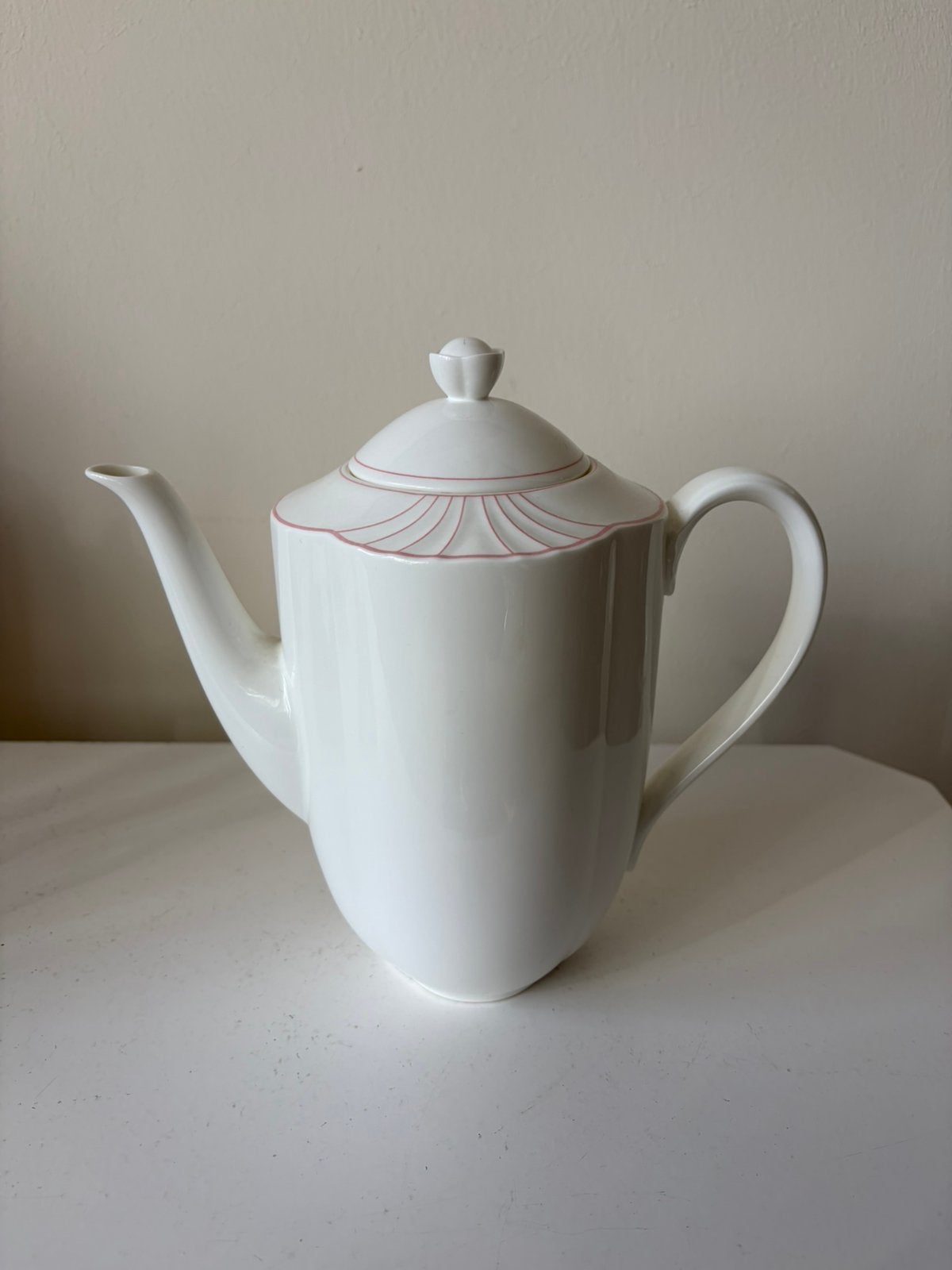Villeroy & Boch, Bone China porseleinen koffiepot, Palatino, Nieuw, Ophalen of Verzenden, Overige stijlen, Porselein