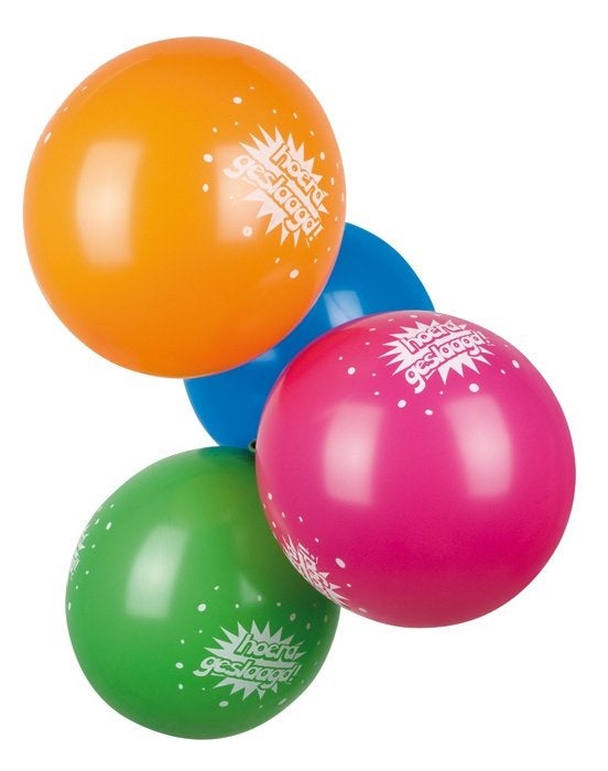 Ballonnen hoera geslaagd, Versiering, Info@all4funbaarlo.nl, BAARLO LB, Nieuw