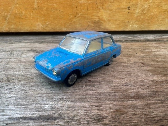 1:43 DAF 44 Blauw Lion Car, Ophalen of Verzenden, Gebruikt, Auto, Overige merken