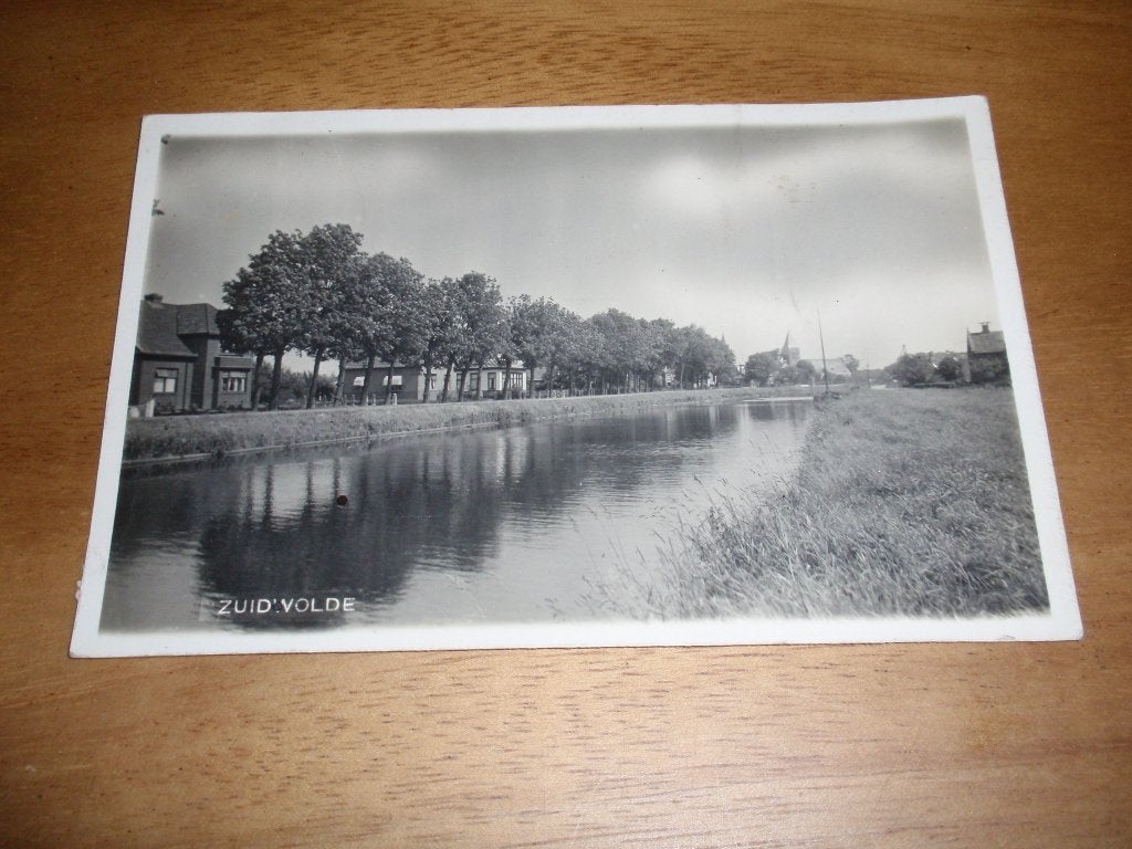 ( Gebreken ) Fotokaart Zuidwolde, Verzenden, 1940 tot 1960, Gelopen, Groningen