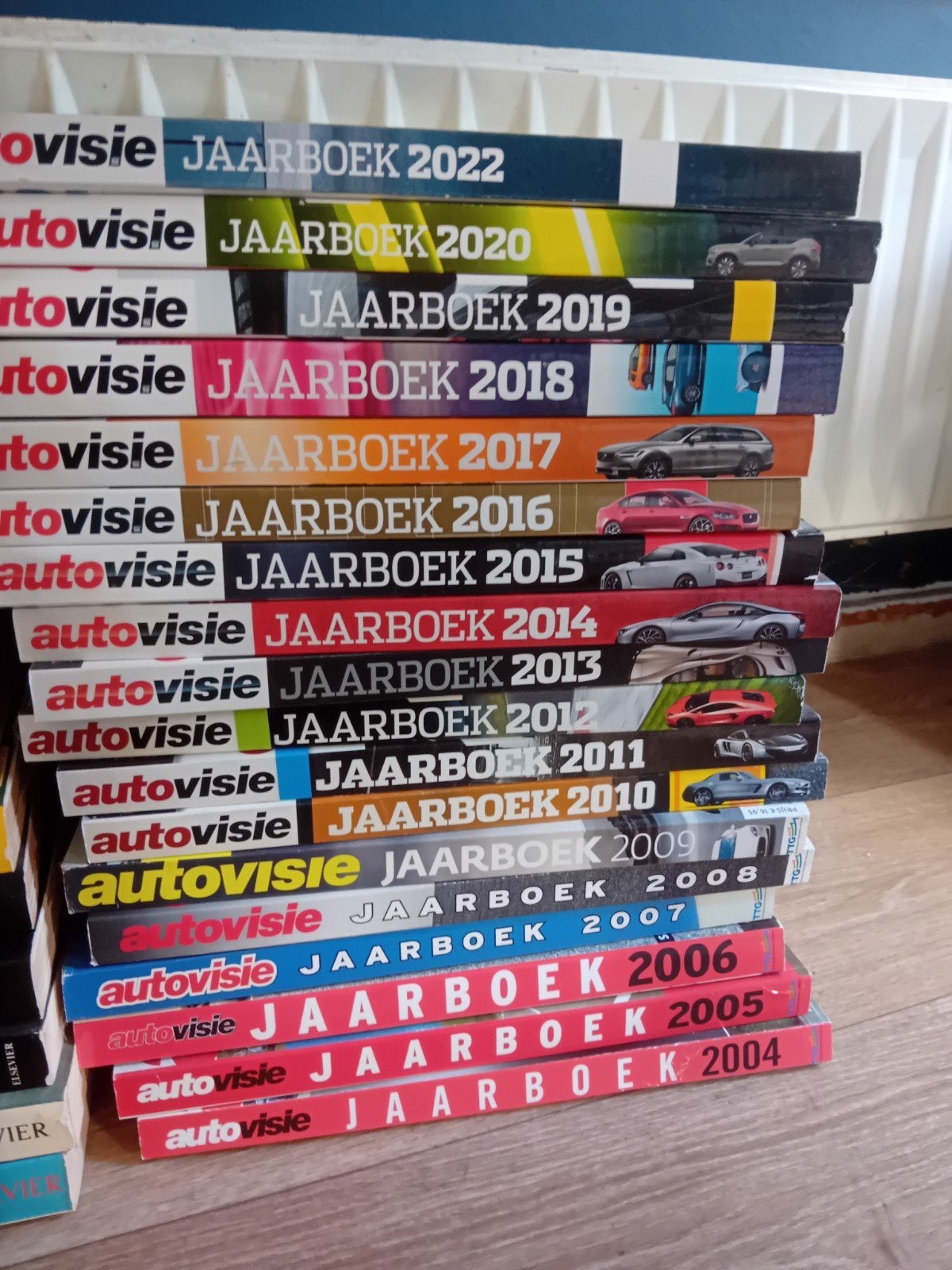 Autovisie Jaarboeken Collectie (2004-2022), Boeken, Ophalen, Gelezen, Algemeen