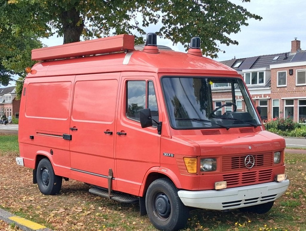 mercedes 307D BELASTINGVRIJ diesel CAMPER BRANDWEER 1986, Mercedes-Benz, Bedrijf, Grijs, 2350 cc