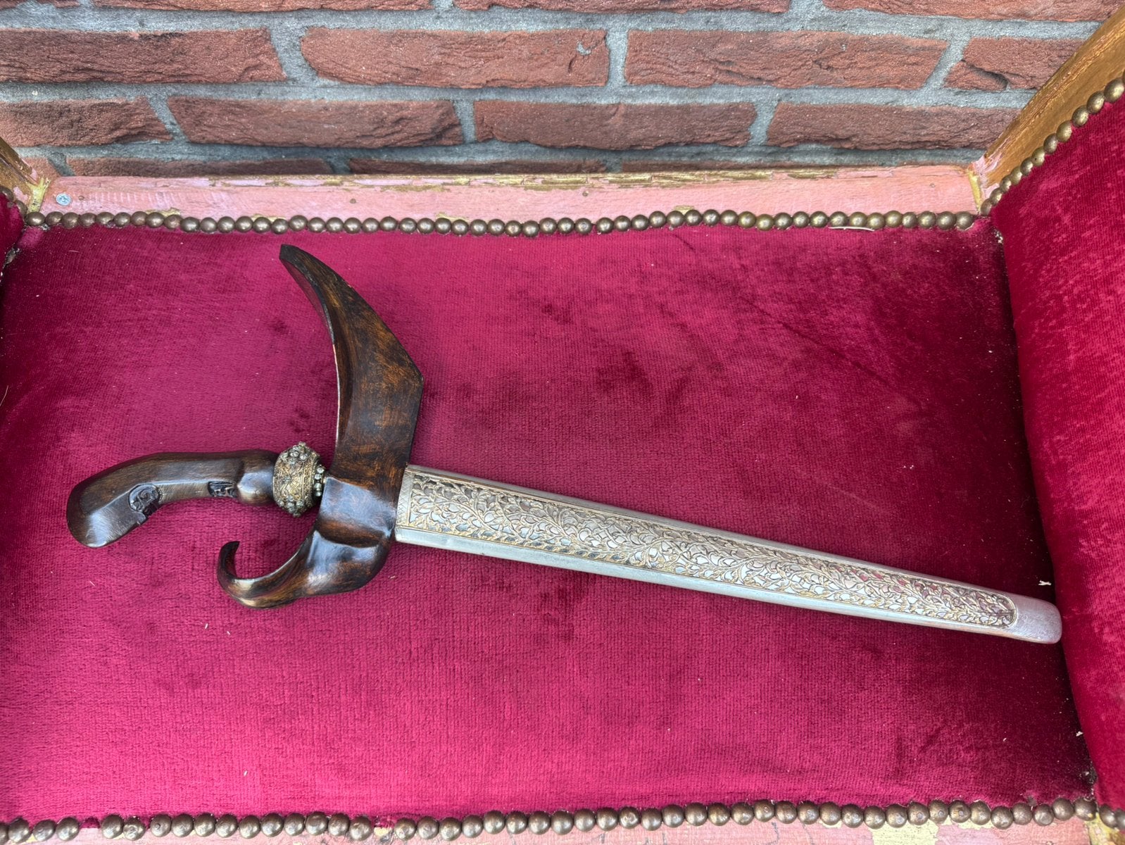 mooie kris/ keris uit Indonesië, Ophalen of Verzenden, Landmacht, Azië, Mes of Dolk