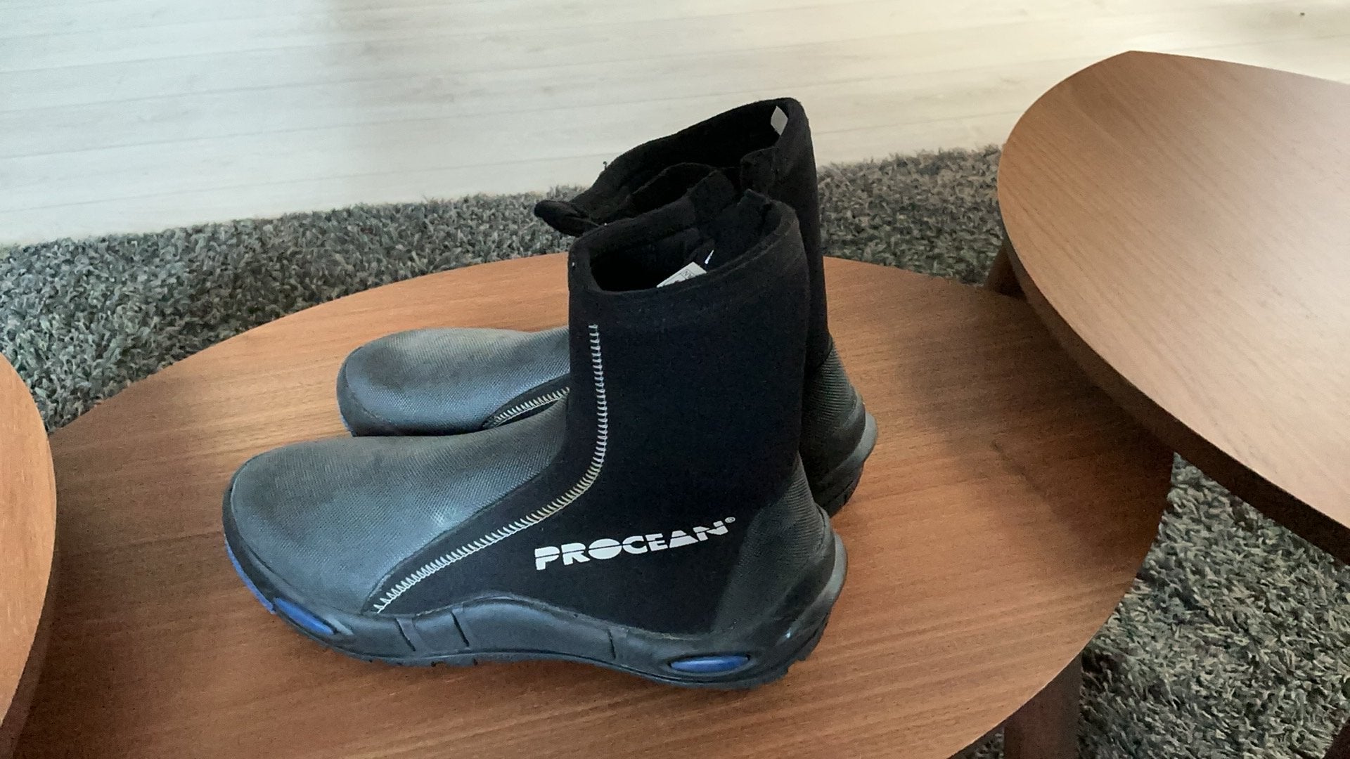 Zeilschoenen watersport waterschoen, Ophalen of Verzenden, Zo goed als nieuw, Zwart