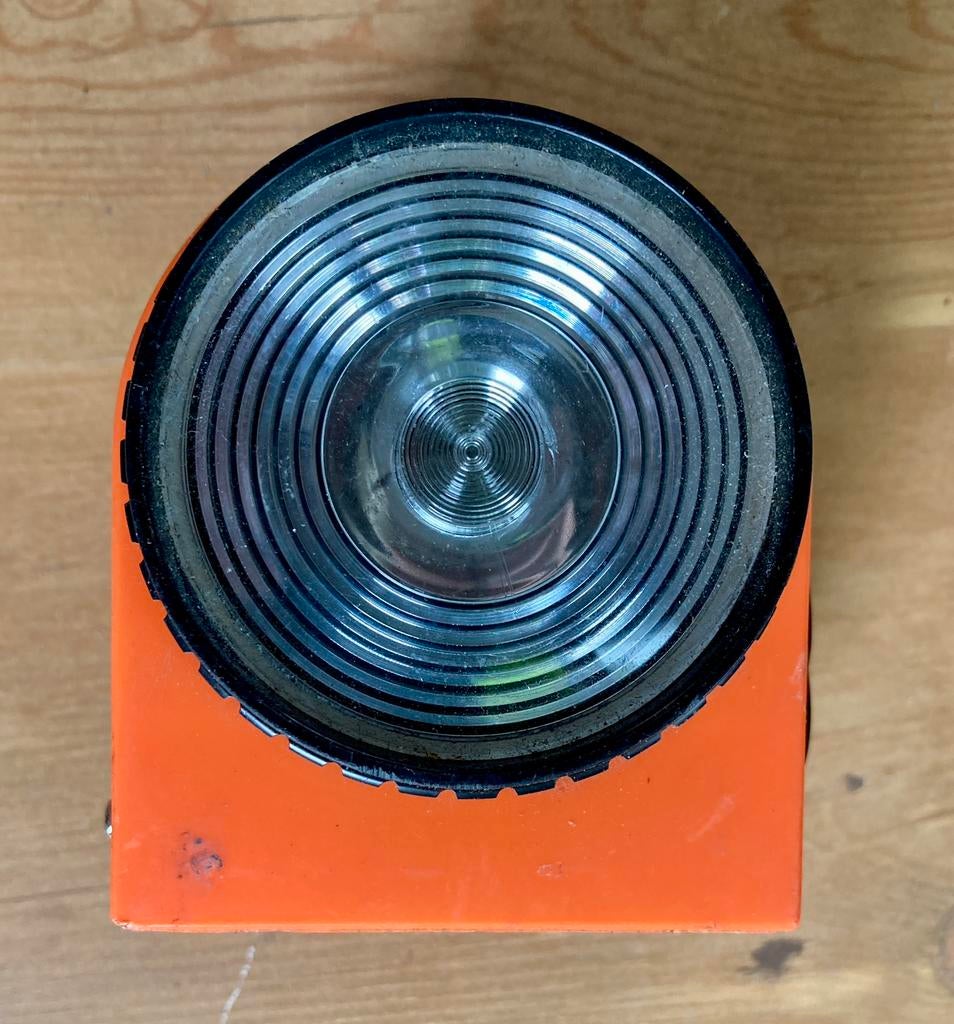 Vintage Auto Pechlamp Magnetisch met 3,50m Oprolbaar Snoer, Auto-onderdelen, Ophalen of Verzenden, Gebruikt