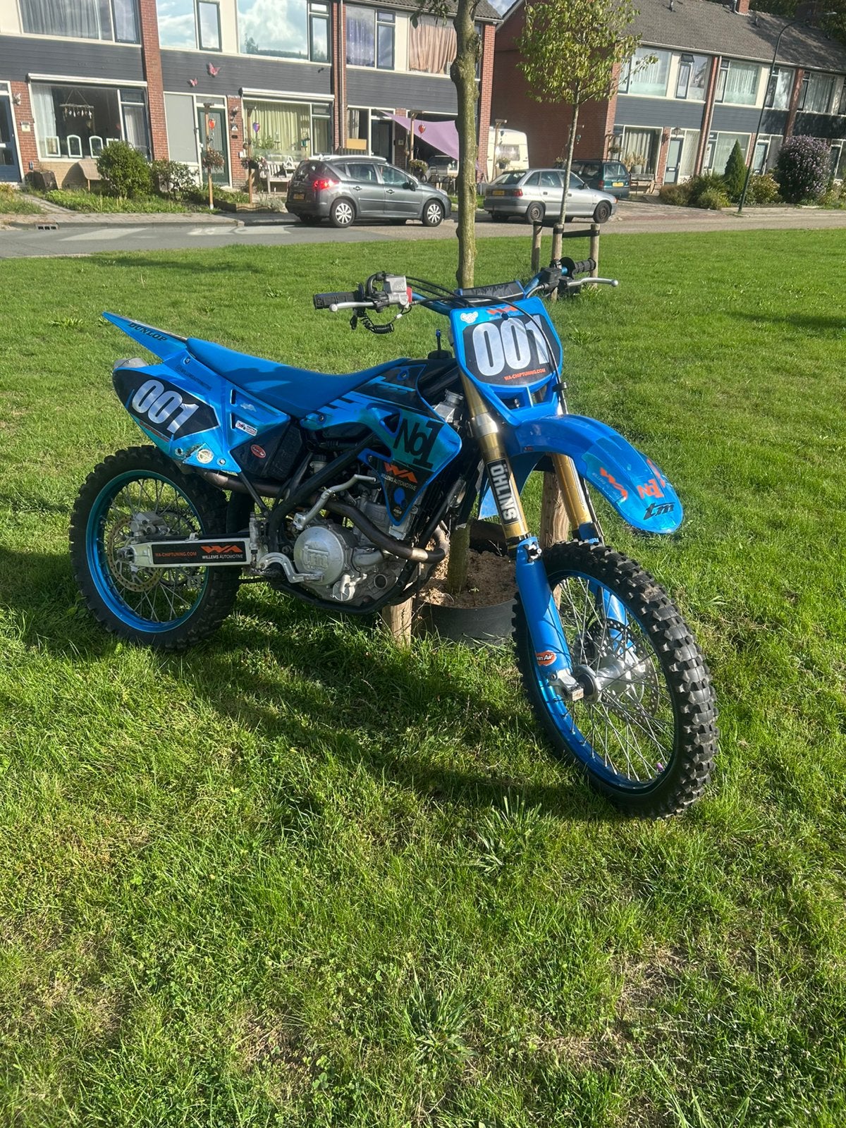 Tm 250cc 4takt crossmotor, Fietsen en Brommers, Brommers | Crossbrommers, 250 cc, Gebruikt, 5 versnellingen, Ophalen