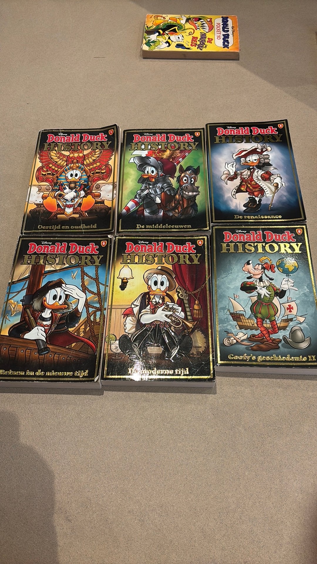 Donald duck history pocket collectie!! 13456 en 8!!, Boeken, Meerdere stripboeken, Ophalen of Verzenden, Zo goed als nieuw