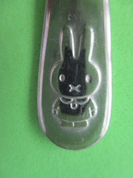 (KB5432) Kinderbestek kleine lepel Gegraveerd DAMEN, Ophalen of Verzenden, Gebruikt