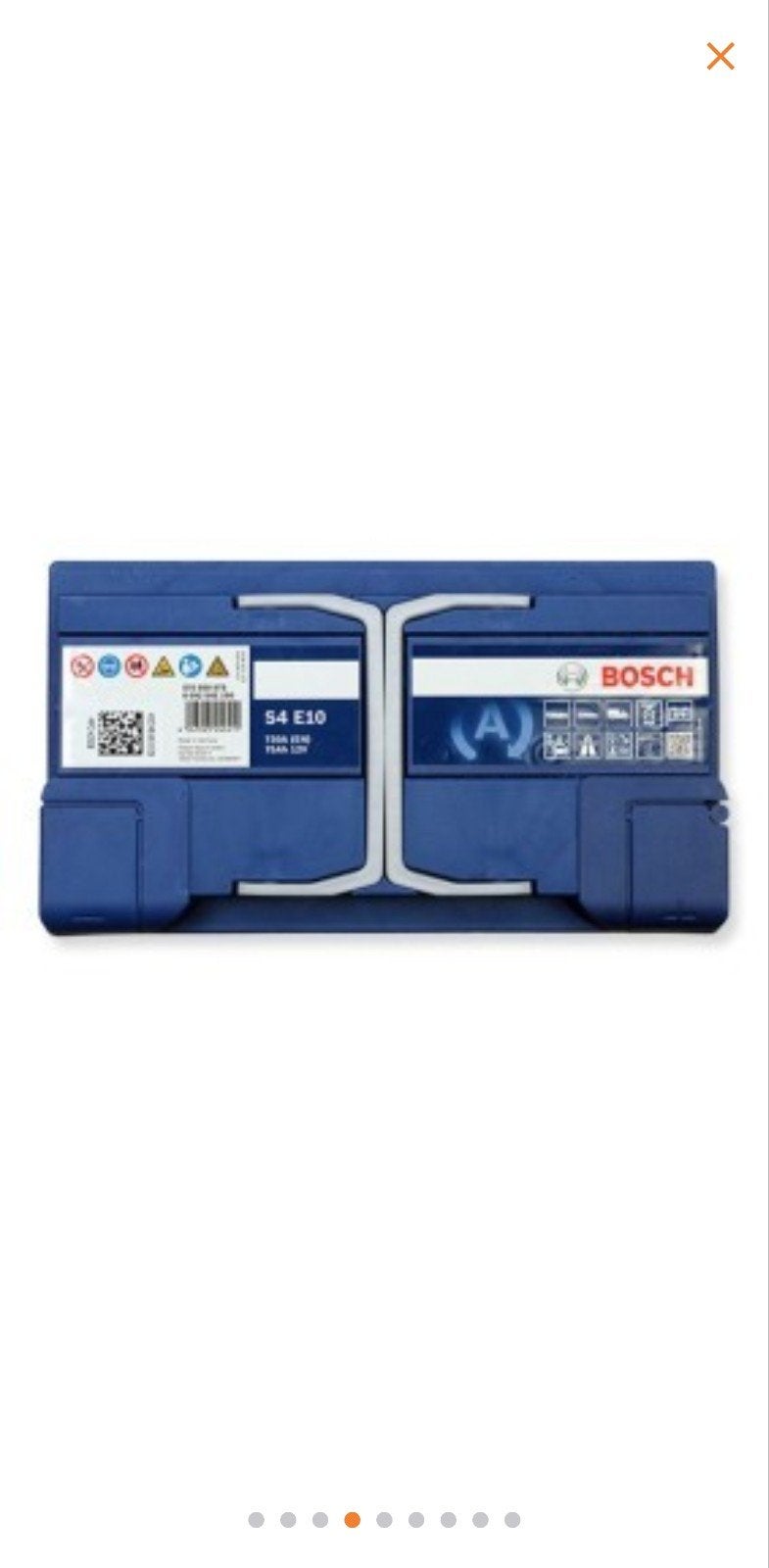 Accu Nieuwe in doos S4 E10 Accu - 75Ah 730A 12V, Ophalen of Verzenden