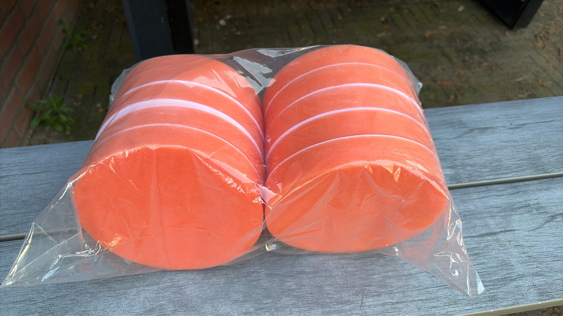 10x nieuwe 150mm middel harde poetsschijven, Ophalen of Verzenden, Nieuw