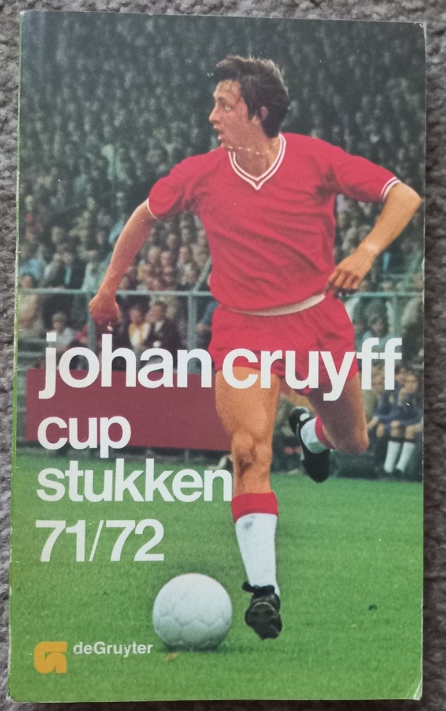 Johan Cruyff - Cupstukken 71/72, Gelezen, John Drieskens, Ophalen of Verzenden, Balsport