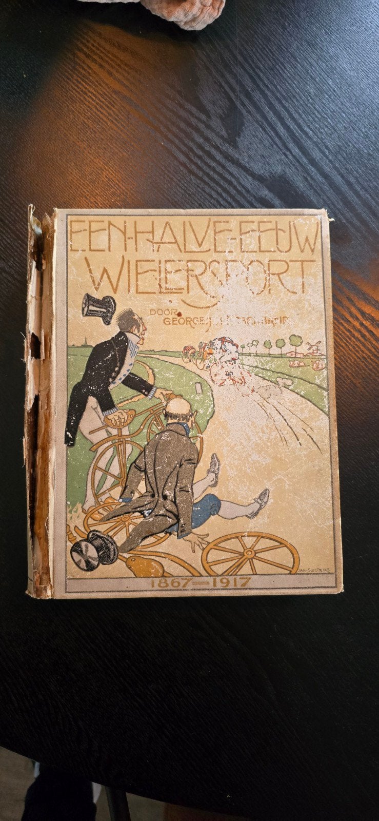Een Halve Eeuw Wielersport 1867-1917 - Historisch Boek, Ophalen of Verzenden, Gelezen, Lopen en Fietsen