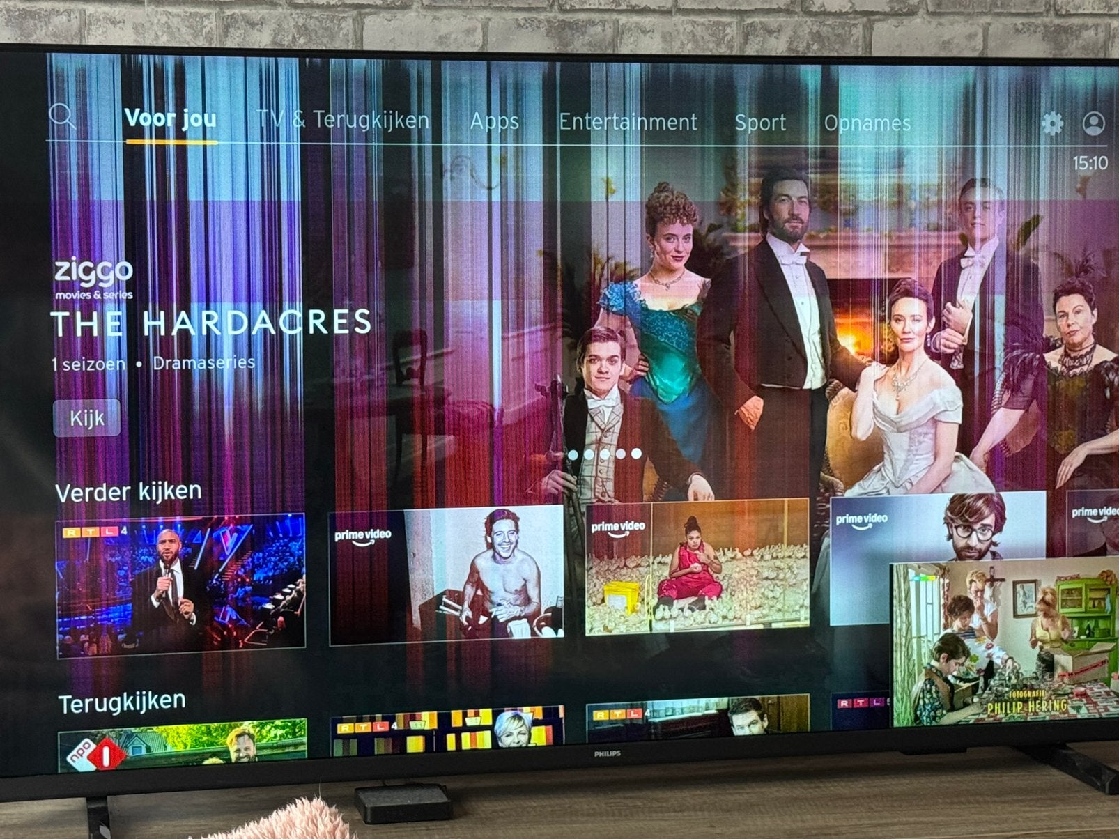 Philips 50 inch 4k ultra hd led smart tv, Ophalen, Philips, Gebruikt, 50 Hz