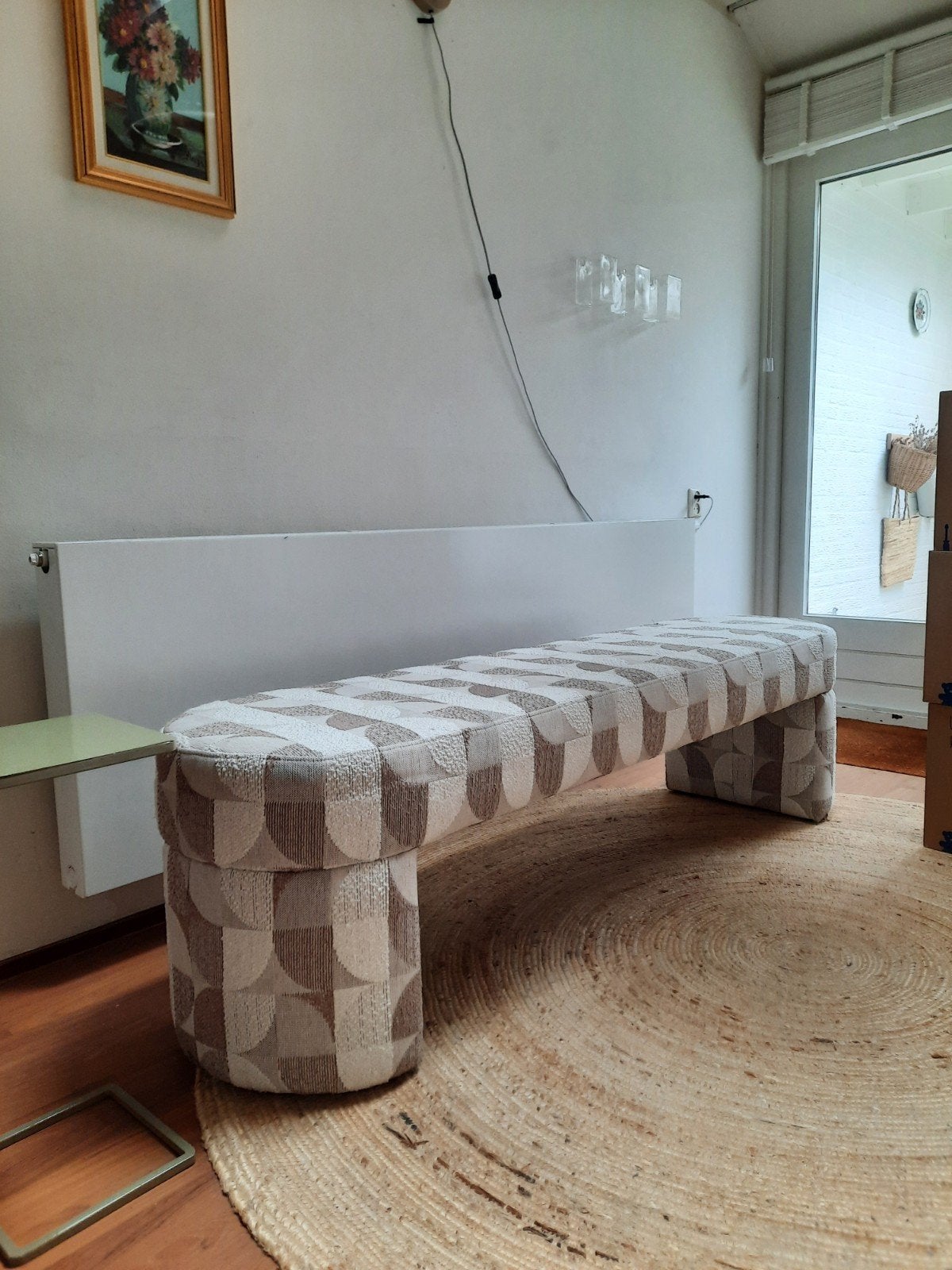 NOUS Living Eetkamerbank Nice 180 cm € 200, Ophalen, Modern, Scandinavisch, Minder dan 75 cm, 150 tot 200 cm