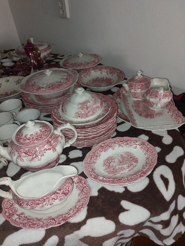 Redelijk compleet Ridgway Potteries Staffordshire Woburn, Ophalen