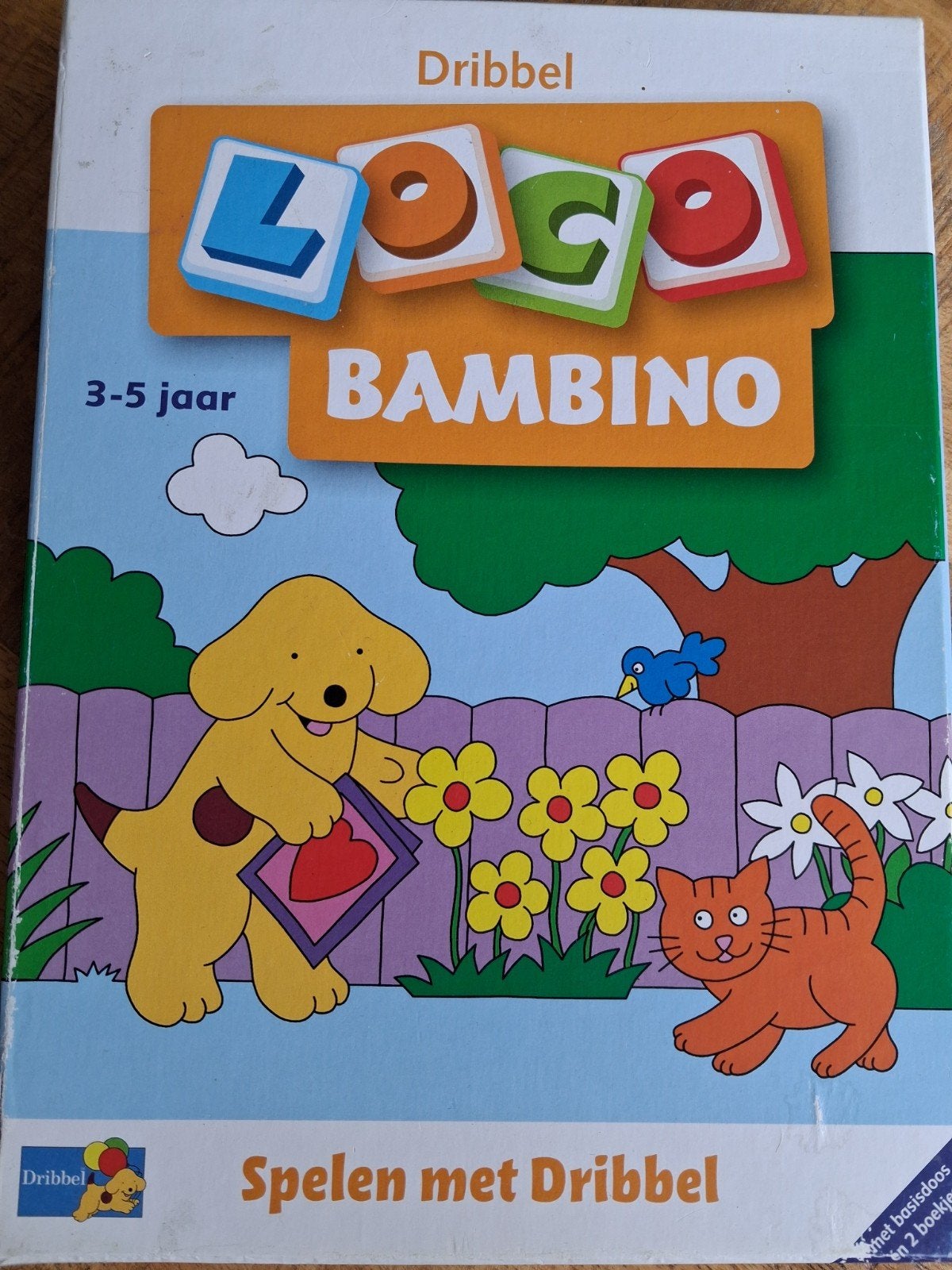 Loco Bambino - Spelen met Dribbel - Basisdoos + twee boekjes, Kinderen en Baby's, Speelgoed | Educatief en Creatief, Ophalen of Verzenden
