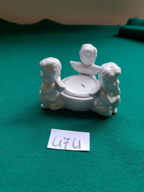 474 ], kerst waxine licht houder met engelen, Ophalen of Verzenden, 'T Olde Gre-j, Info@toldegrej.nl, Endepoelstraat 20f Didam