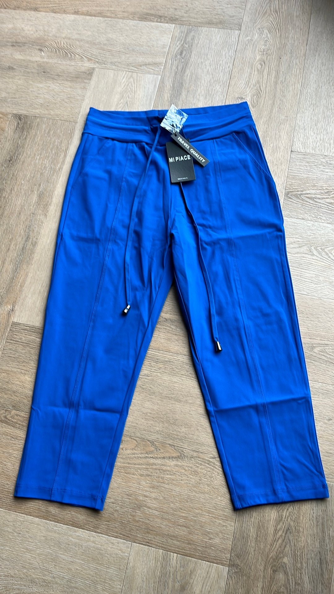 Dames capri broek maat M Mi Piace, Maat 38/40 (M), Blauw, Nieuw, Ophalen of Verzenden