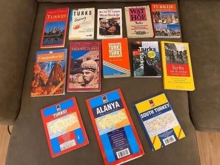 Boeken+landkaarten+woordenboeken etc. Turkije, Ophalen of Verzenden, 1800 tot 2000, Wereld, Landkaart