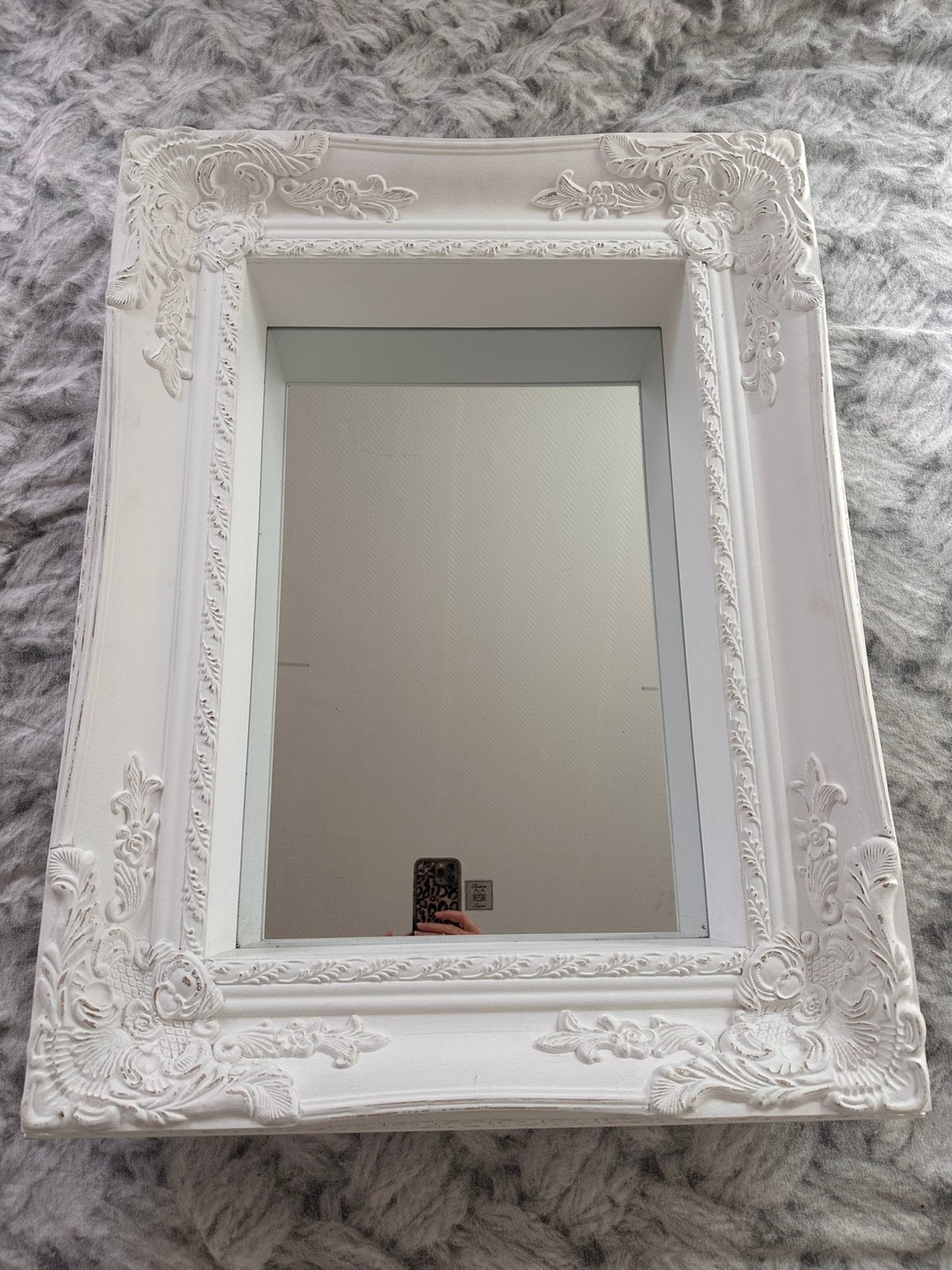 Rivièra Maison Hampton spiegel, Huis en Inrichting, Woonaccessoires | Spiegels, Ophalen, Gebruikt, Rechthoekig, 50 tot 75 cm