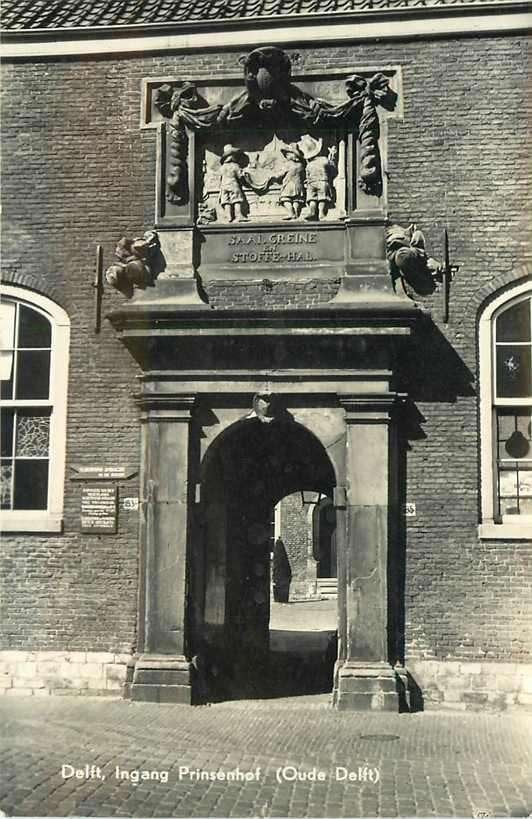 377-444-009 Delft Prinsenhof, Verzenden, Voor 1920, Zuid-Holland