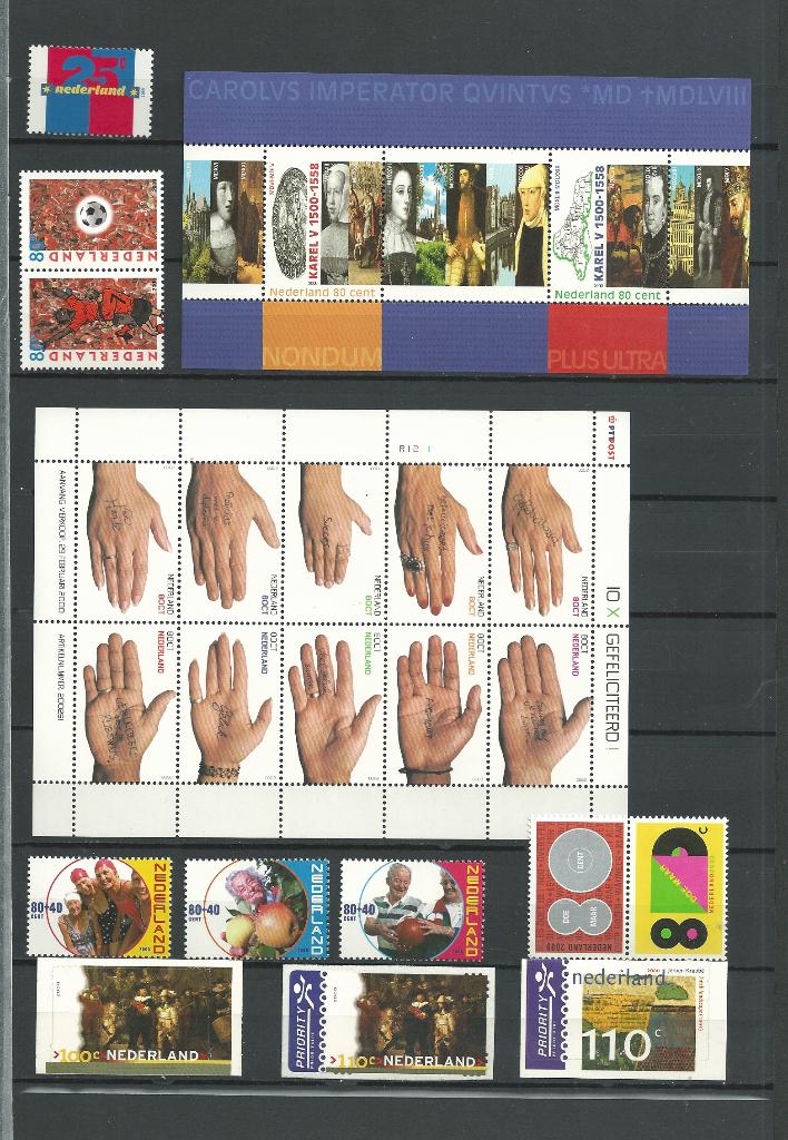 Nederland, Complete Jaargang 2000, Postfris., Postzegels en Munten, Postzegels | Nederland, Verzenden, Na 1940, Postfris