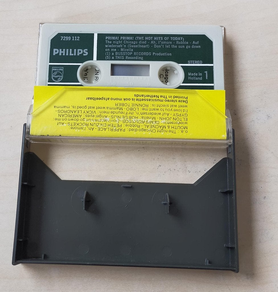 Prima! Prima! The Hot Hits Of Today Cassette MC Rob de Nijs, Ophalen of Verzenden, Zo goed als nieuw, Pop, Philips