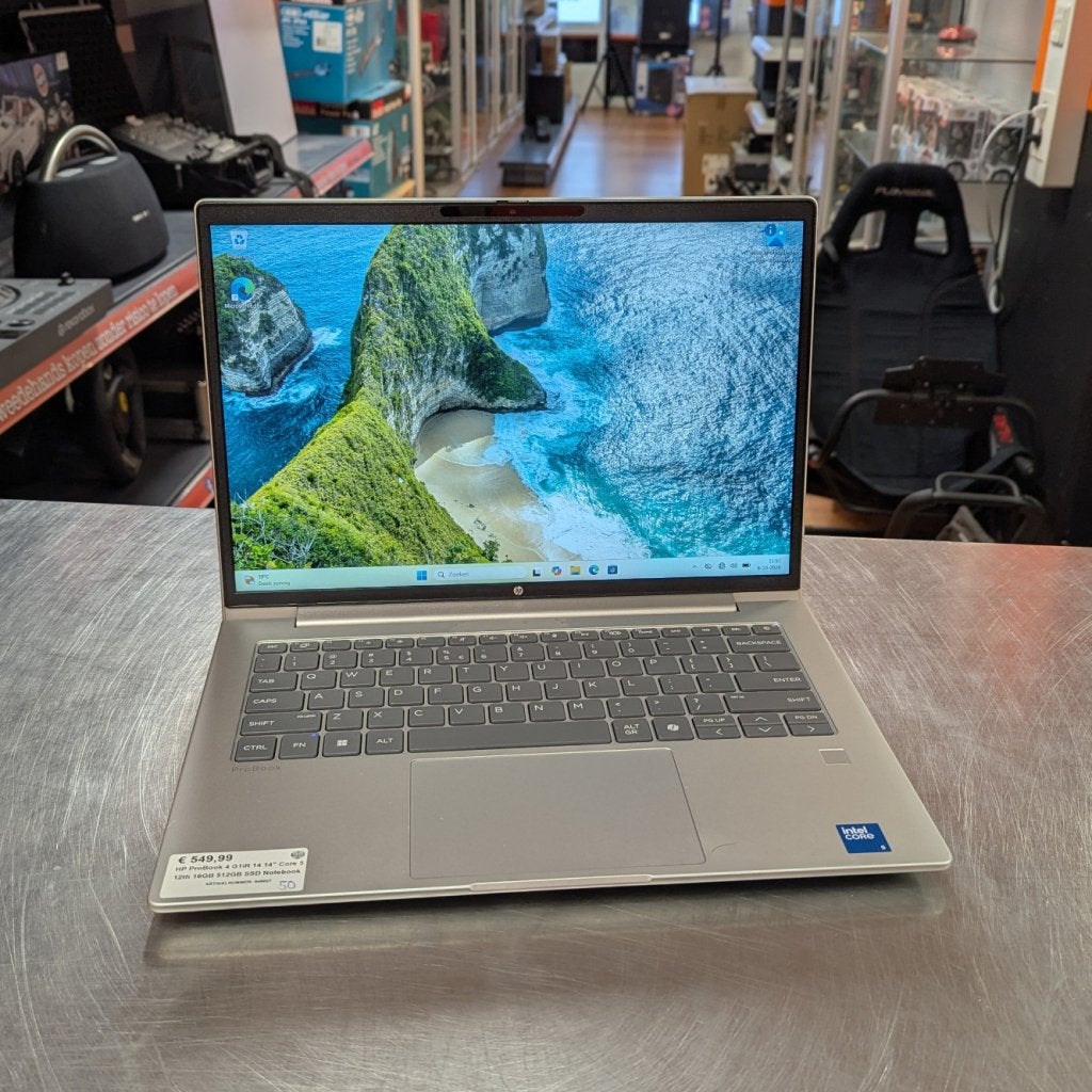 HP ProBook 4 G1iR 14 14" Core 5 12th 16GB 512GB SSD Notebook, HP, Zo goed als nieuw, Support@hp.com, 1501 Page Mill Road
Palo Alto, CA 94304
USA