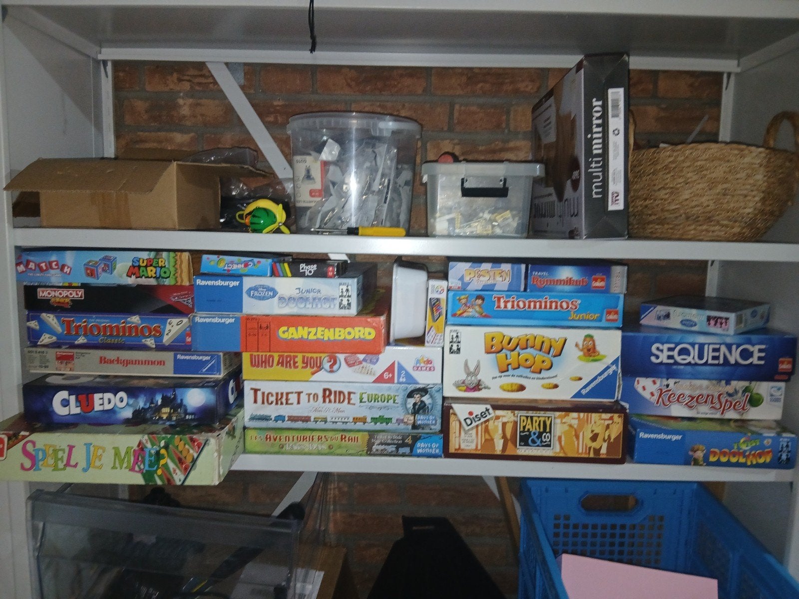 Combi Deal 37 spellen, Ophalen, Zo goed als nieuw, Ravensburger, Vijf spelers of meer