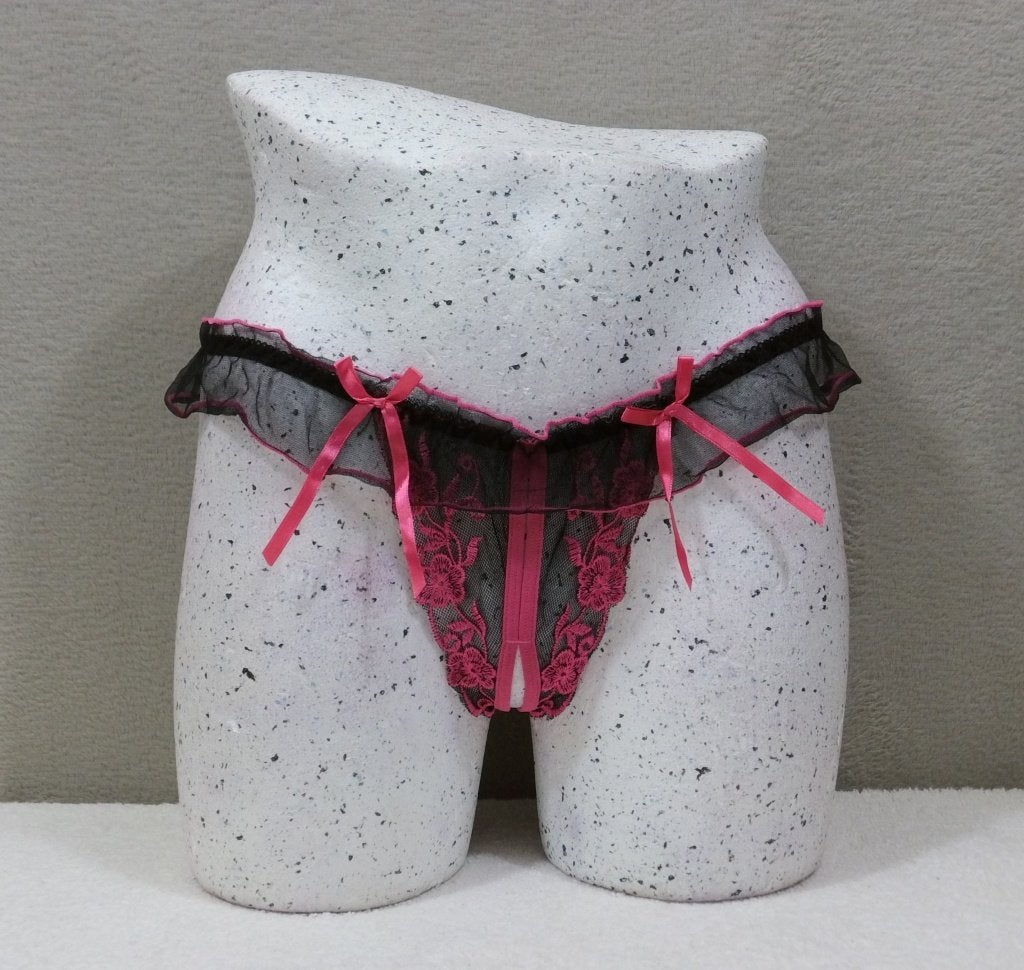 String met open kruisje 4 kleuren Gratis Verzending ! (066), Nicolle_Lingerie, Ophalen of Verzenden, Overige kleuren, String