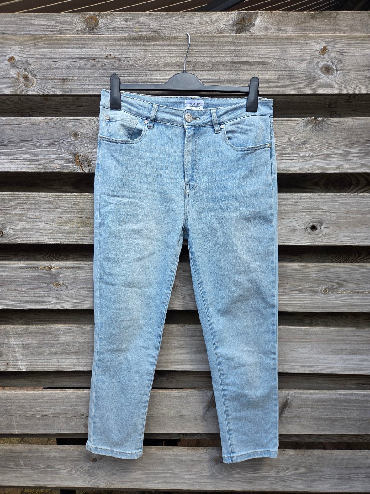Norah lichtblauwe jeans, maat 42, Blauw, Maat 42/44 (L), Ophalen of Verzenden, Zo goed als nieuw