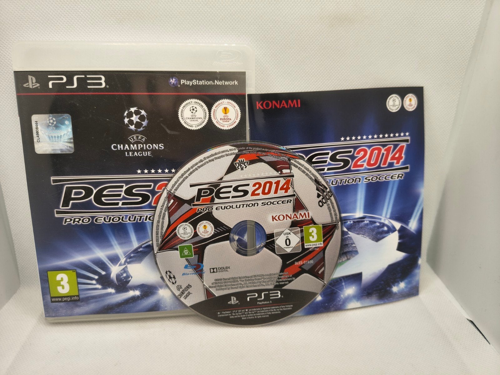 PES 2014 Playstation 3 game, Ophalen of Verzenden, Zo goed als nieuw, Sport, 3 spelers of meer