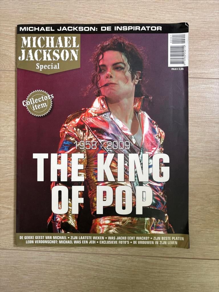 Michael Jackson Special: The King of Pop Collectors Item, Ophalen of Verzenden, Zo goed als nieuw, Muziek, Film of Tv