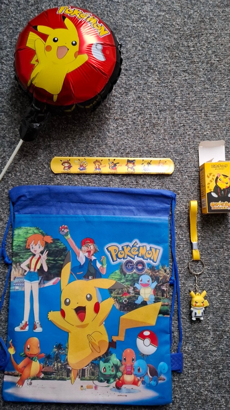 Super Mario setje rugtasje-ballon-sleutelhanger klaparmband, Ophalen of Verzenden, Nieuw