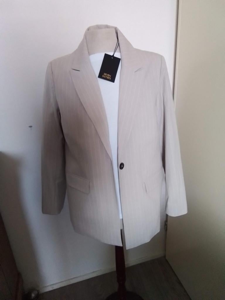 Blazer Seven Sisters, Ophalen of Verzenden, Nieuw, Maat 38/40 (M), Beige