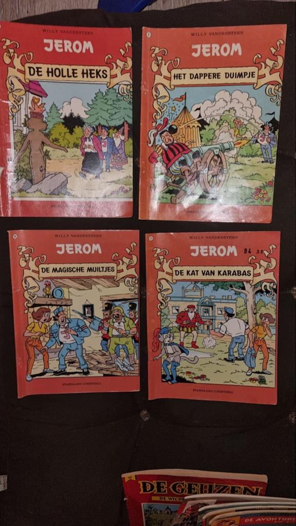 Jerom stripboeken - 4 delen, Boeken, Stripboeken, Ophalen of Verzenden